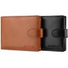 Men's Casual PU Leather Snap Wallet - Retro Coin Purse and Multi-Functional Design