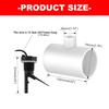 Cabled Pool Water Monitor with Screw-In Body, Cable-End Coupling, Preassembled Fitting Housing and Sealing Pieces for Plumbing Use