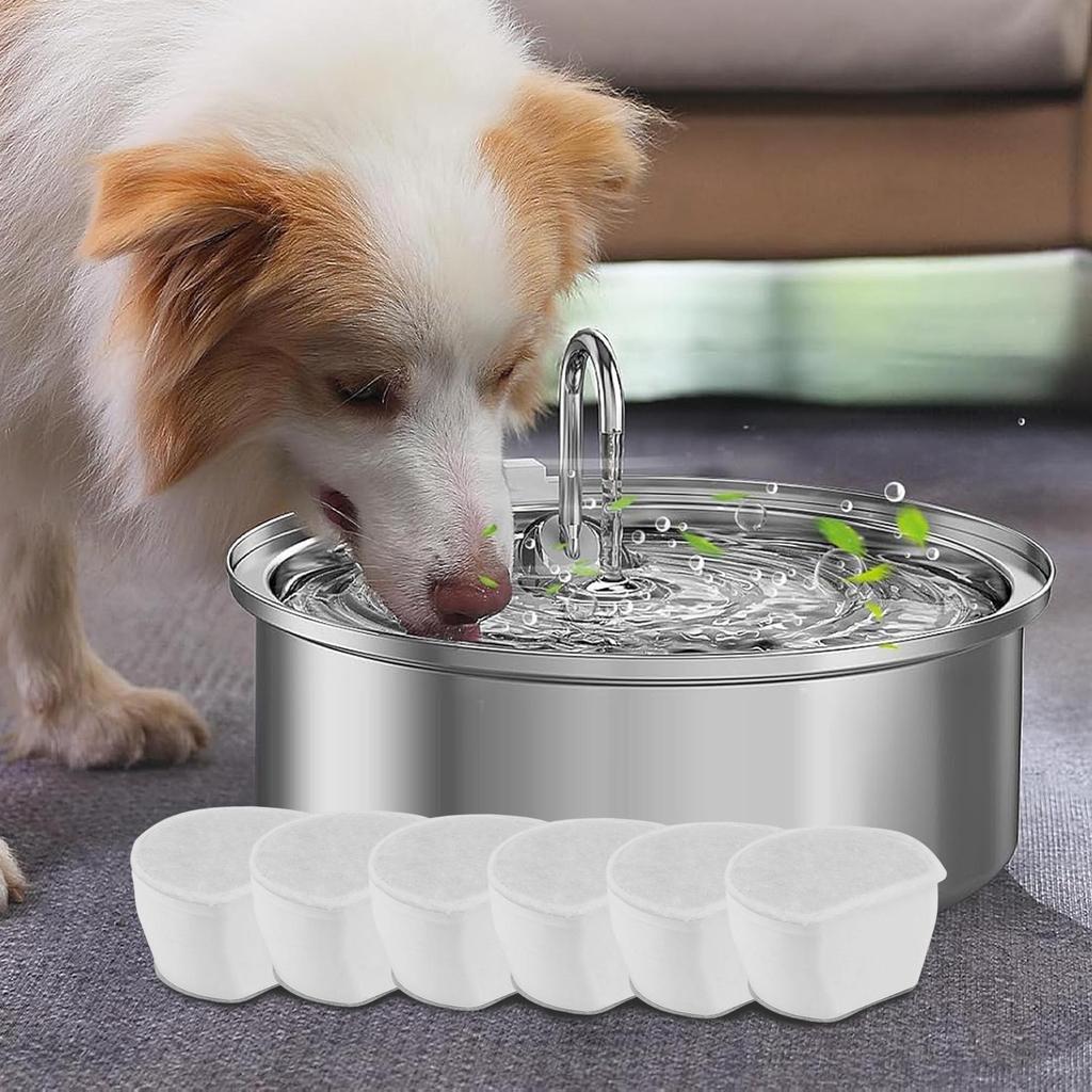 Filters For Cat Water Fountain Cat Water Fountain Filter Replacement 12 Pieces Odor Adsorption Kitten Puppy Drinking Supplies