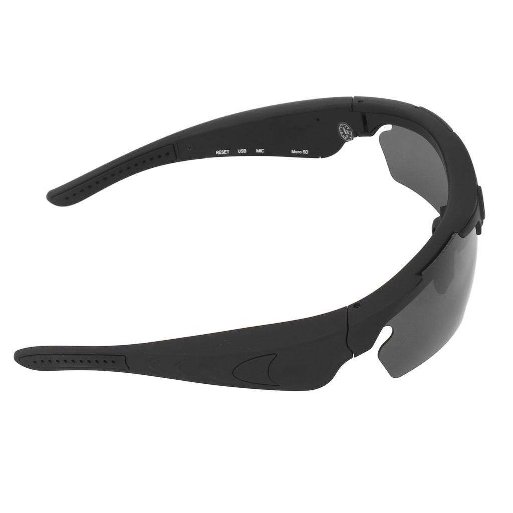 Camera Glasses Video Sunglasses 1080P Full HD Video Recording Shooting Camera Glasses for Cycling Driving Hiking Fishing Hunting