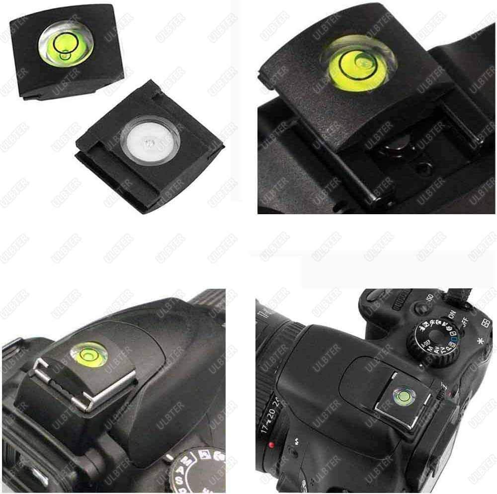 ULBTER Compatible Replacement Eyecup Eyepiece for D300S Eyepiece Viewfinder Hot Shoe Cover DK-23 D7100, D7200, D7000, D750, D610, D600, & [2+2 Pack]
