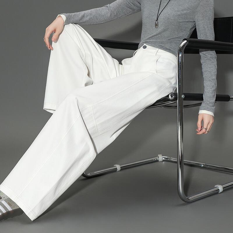 Demana Cloud Oxygen Cotton Wide-Leg Casual Pants