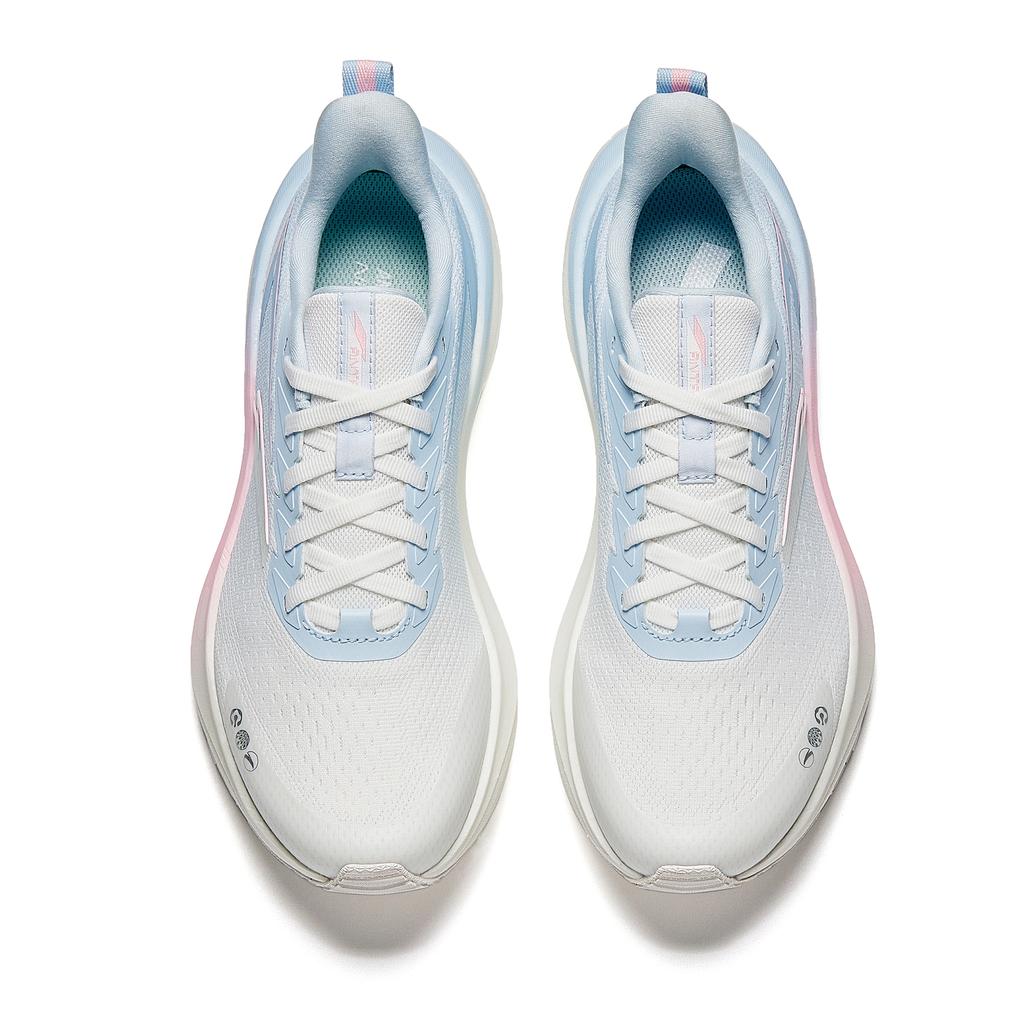 Anta Mah 5Se Sports Comfortable Non-Slip Wear-Resistant Breathable Low-Top Casual Running Shoes Women Sneaker White Blue Pink 122515582-4