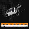 Tingbai Stainless Steel Flat Bottom Scoop