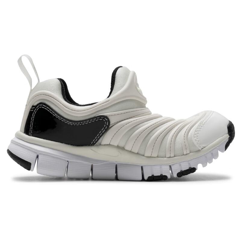 Nike Dynamo Free Fashion Trend Slip Resistant Durable Low Top Kids Casual Shoes Kids Sneaker White Black 343738104