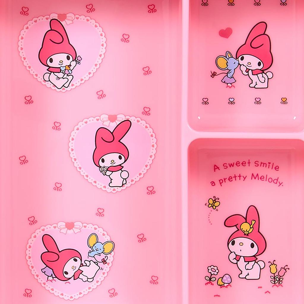 Sanrio Tray with Lid Always My Melody 323471 (SANRIO) (Everyday Goods, Sanrio)