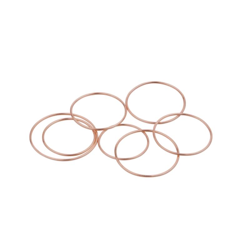 J.Gracelet R Rose Gold 14K Simple Ring