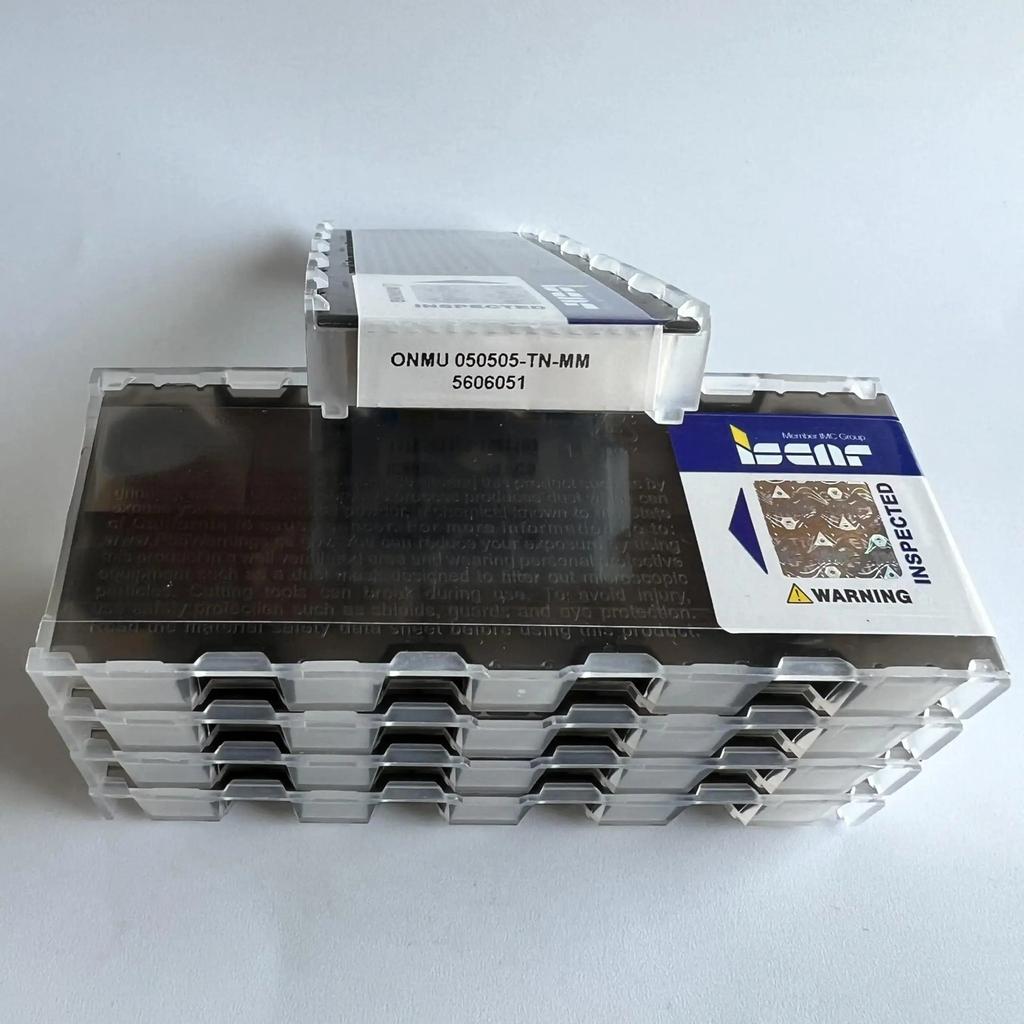 ISCAR / ONMU050505-TN-MM IC808 /Industrial indexable Carbide Inserts 10 PCS