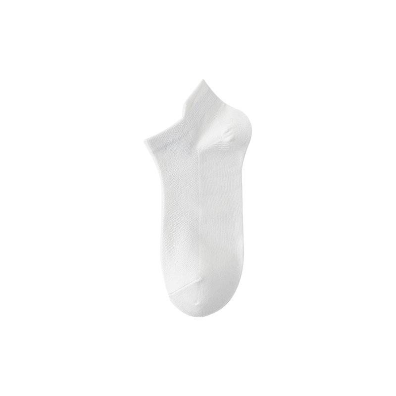 Men's Summer Thin Mesh Breathable Ear Lift 10a Antibacterial Antiodor Mint Cool Socks