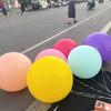 18-Inch Thickened Explosion-Proof Round Balloon for Kids - Lawn, Park, and Decoration Use