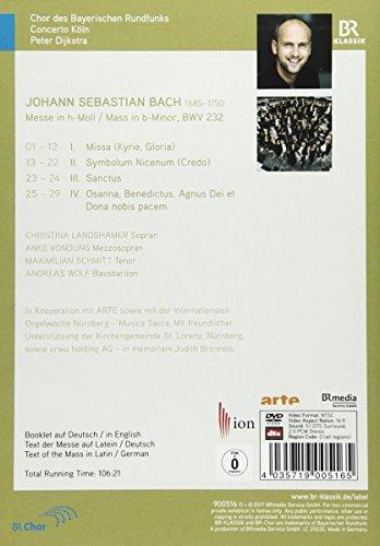 J.S. Bach: Mass in B minor, BWV 232 [DVD]