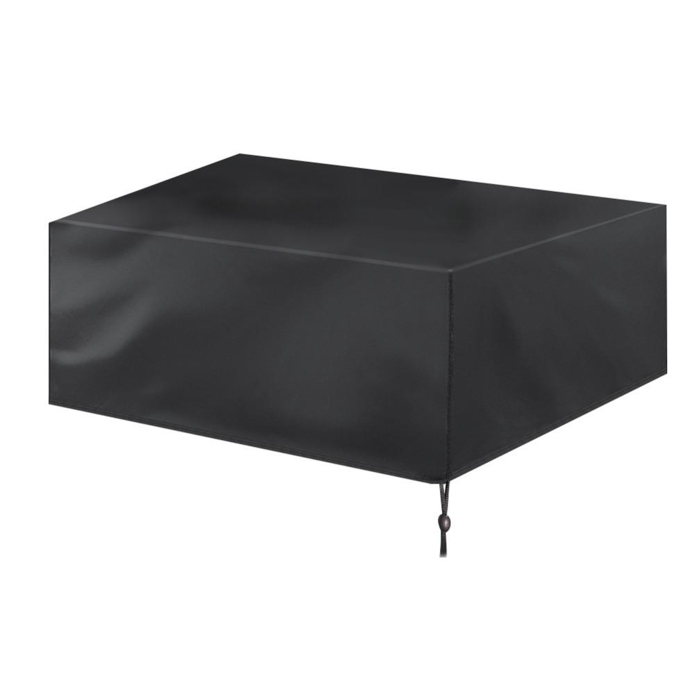 Oxford Cloth Outdoor Table Cover Dust-Proof Heavy Duty Patio Furniture Covers Waterproof Black