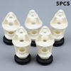 5PCS ABS 360 Degree Cooling Tower Evaporative Condenser Nozzle With Rubber Gasket BAC Anti-clogging Shower Head