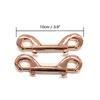 [Liebe Seele] Double Double-Sided Snap Claws, Set of 2, Rose Gold, Lock, Cage, Key, Alloy (Double Snap Claw)
