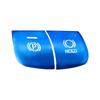 Button Trim ABS Plastic Accessories Function Aluminium Alloy Blue