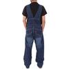 Men's Overalls Men Denim Overall Fashionable Simple Pocket Loose Jeans
