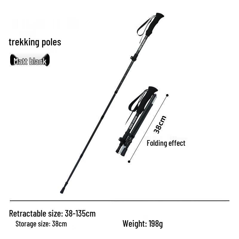 Ruifleike Folding Ultralight Trekking Pole