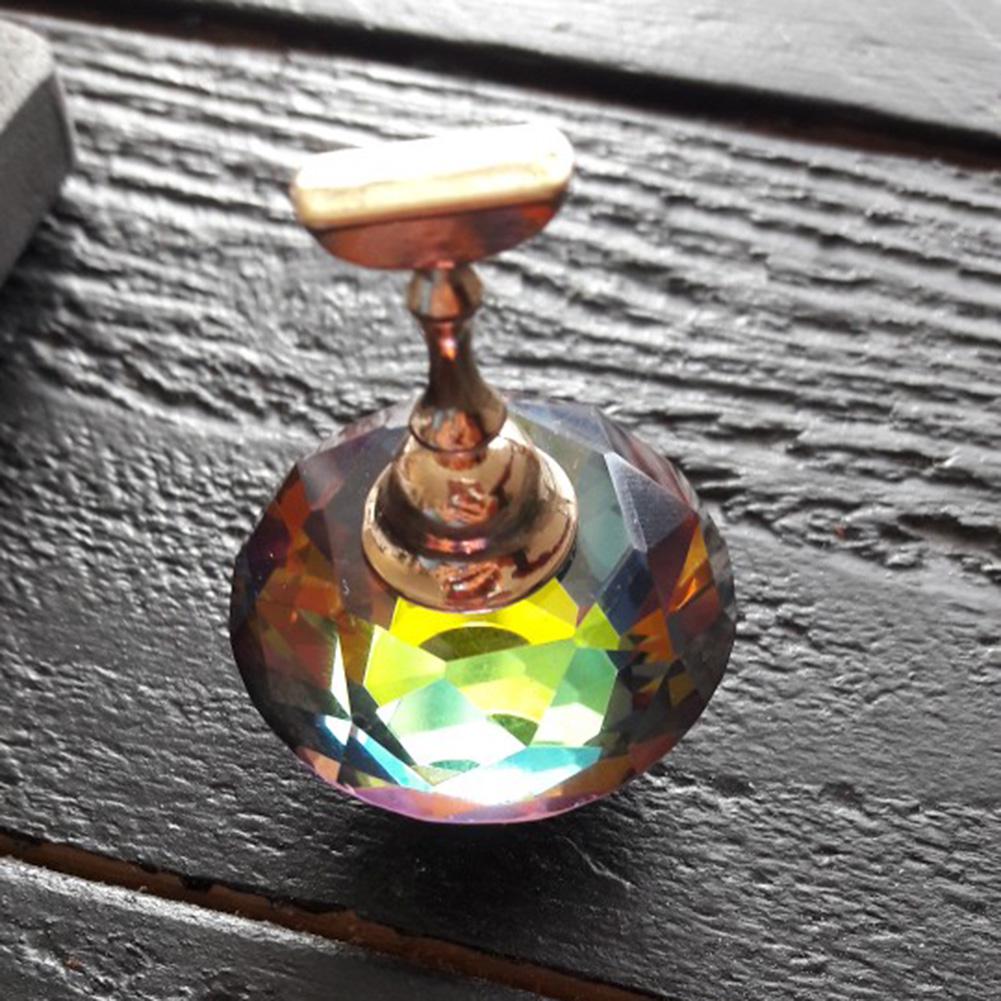 Porte-ongles magnétique, présentoir de formation pratique, supports en cristal acrylique