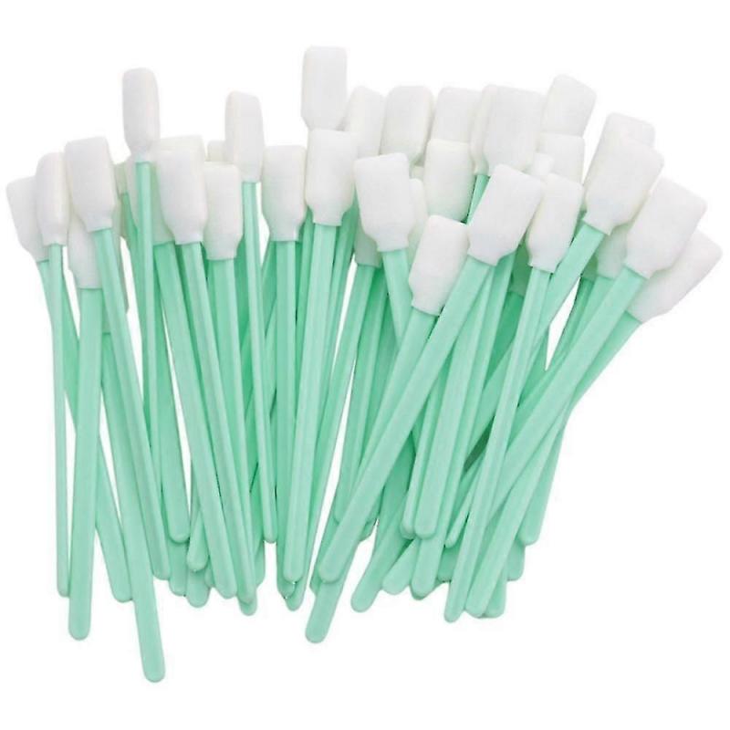 50pcs Sponge Head Cleaning Cleaner Swab Camera Lenses Inkjet Printer Swabs