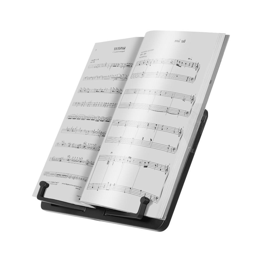 Mini Desktop Music Stand Portable Cookbook Tablet Smartphone Book Reading Document Stand Holder Lightweight ABS