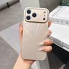 Luxury Laser Aurora CD Texture Phone Case For iPhone 17 Air 16 15 14 13 17 Pro Max Large Window Bumper Shockproof Non-Slip Cover