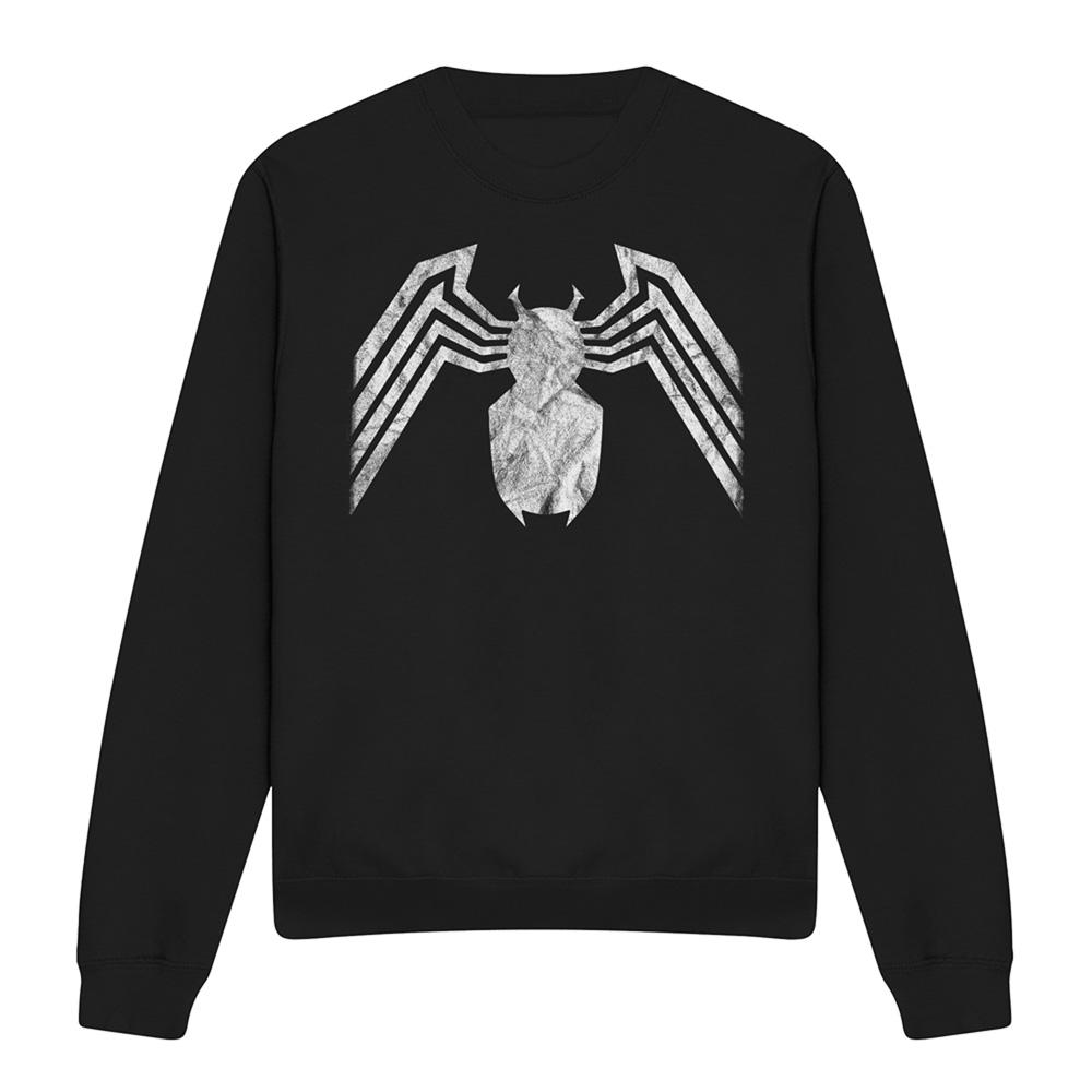 Venom Unisex Adult Emblem Sweatshirt