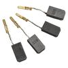 W8-115 Replacement Carbon Brush Tool Maintenance 4 Pcs Set Metal Carbon Material Power Tool Replacement Part For WE14-150Quick
