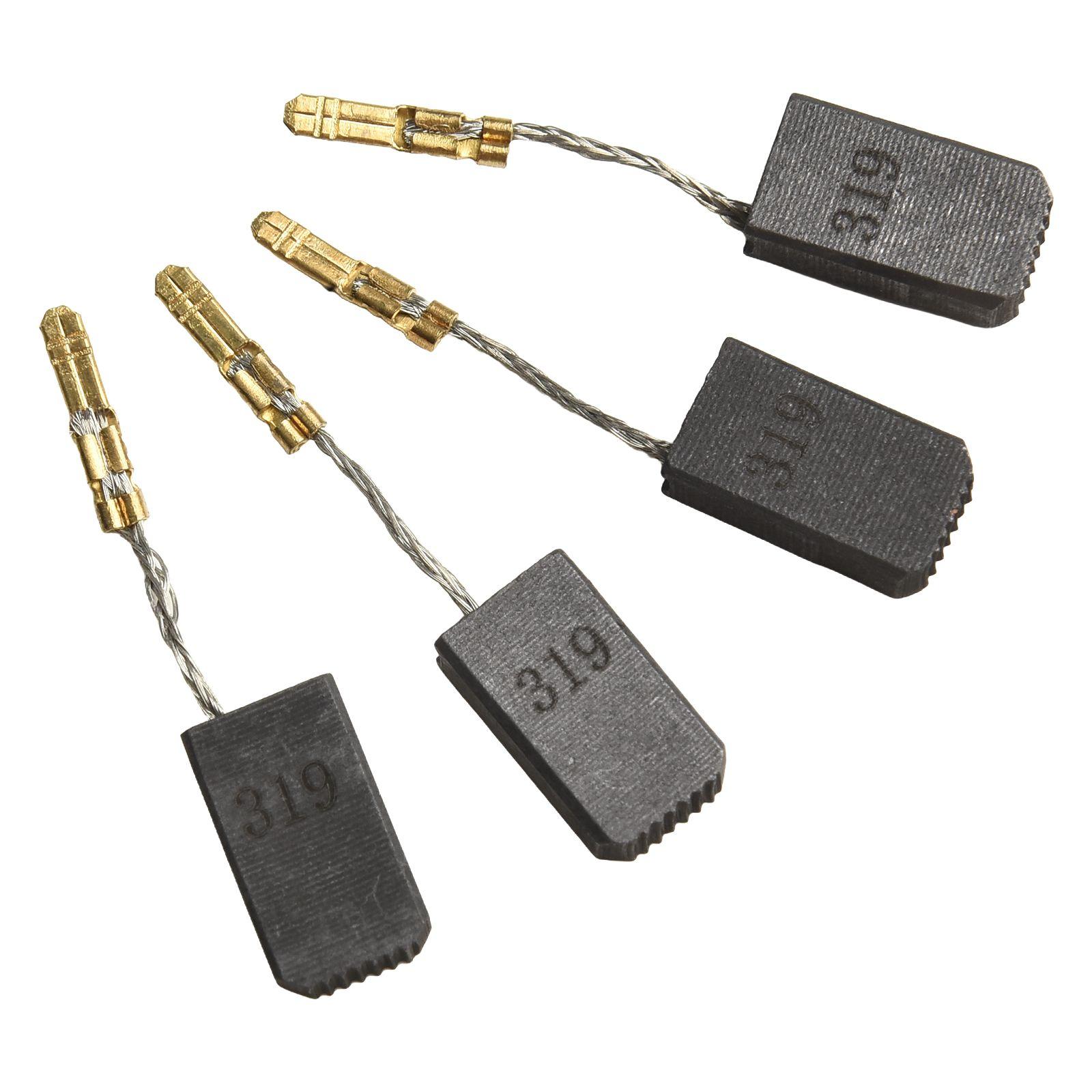 

W8-115 Replacement Carbon Brush Tool Maintenance 4 Pcs Set Metal Carbon Material Power Tool Replacement Part For WE14-150Quick China Mainland