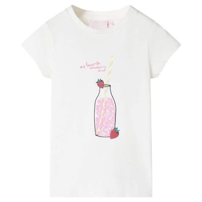 T-shirt pour enfants écru 92/104/116/128/140