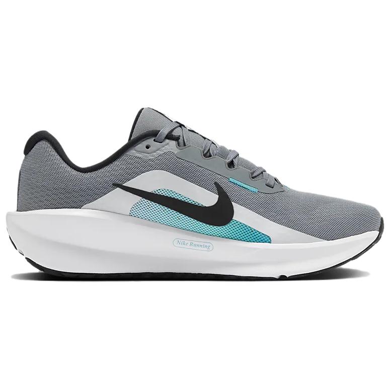 New Nike DOWNSHIFTER 13 Anti Slip Wear Resistant Low Top Casual Running Shoes Men's Gray White Green FJ1284-005