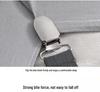 Tri-Head Bed Sheet Fasteners: Anti-Slip Elastic Clips & Fixing Buckles