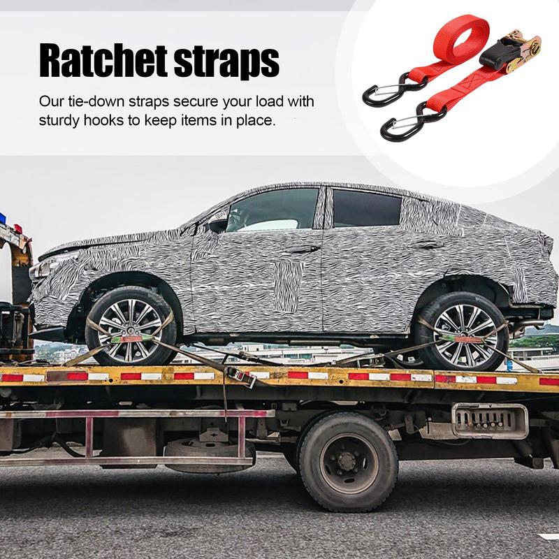 

Ремни с трещоткой с крюком Регулируемые ремни с трещоткой для груза Перевозка груза Транспортное средство Крепежные шнуры для путешествий CHINA