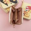 Fashion Pikachu Cute Printed Change Bag Cartoon Anime Schoolgirl Short Zipper Small Wallet Portable