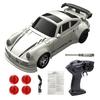 Remote Control Drift Car, 2.4GHz 4WD Mini Full Proportional Model Vehicle with LED Lights, Racing Sp