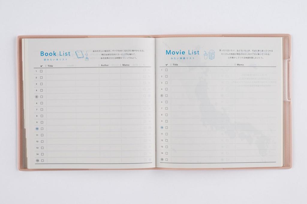 556 torinco4 Takahashi 2026 Milk B6 Variant Size Planner, Shoten, Edition, Pink, Monthly,