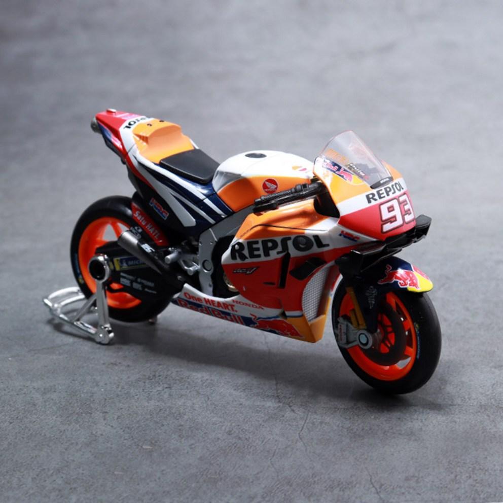 Maisto 1:18 GP Závodní Motocykl Repsol Honda Tým 2021 Kovový Model