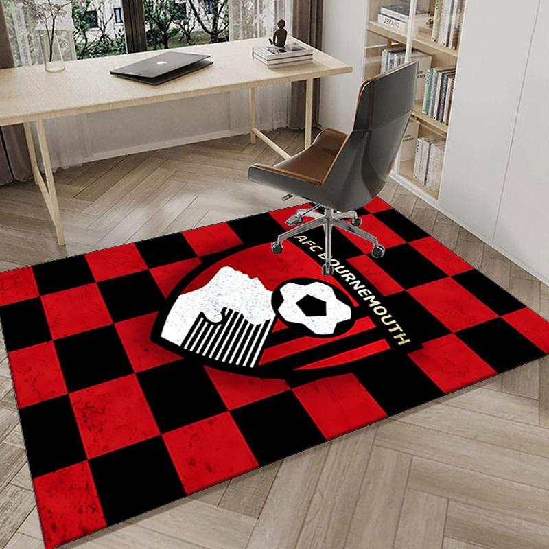 Afc Crest Printed Area Rug for Office, Chair Rug, Decorative Carpet Floor Mat, Large Size Fan gifts Christmas gifts