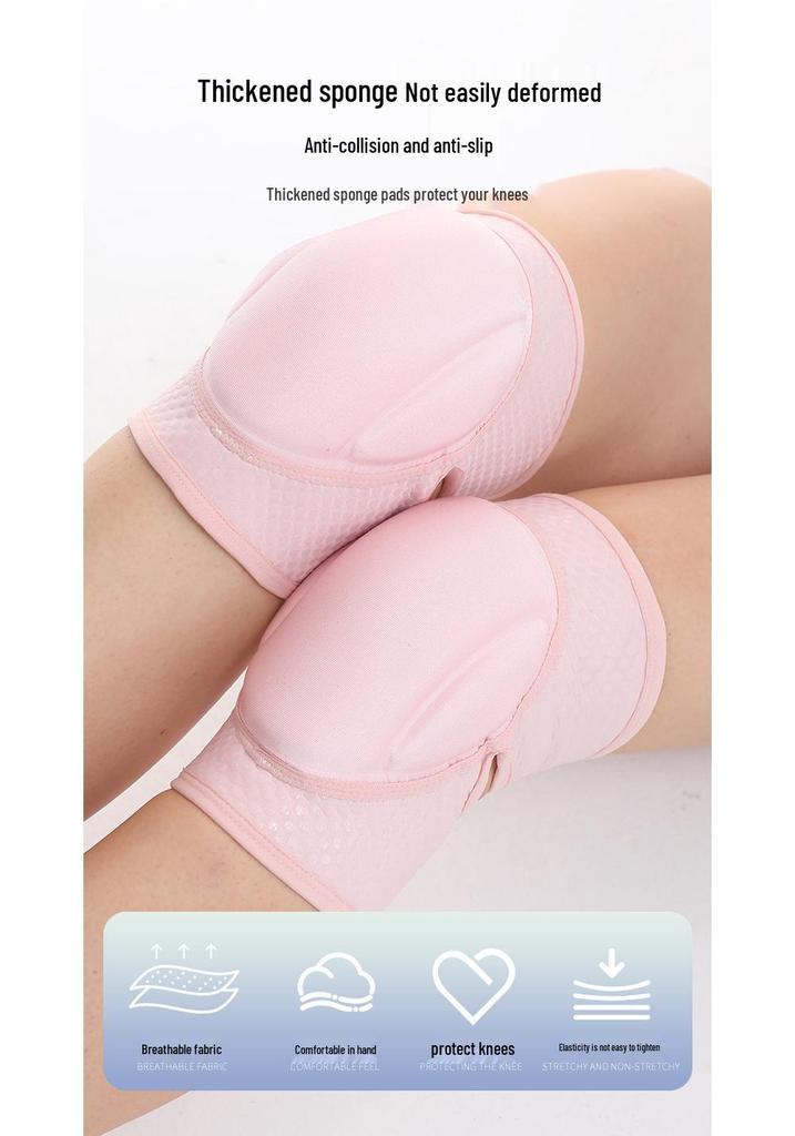 Dance and Volleyball Anti-Collision Knee Pads with PU Cushion and Protective Cover