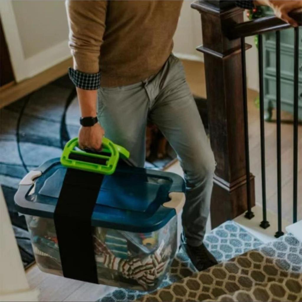 Single-Person Heavy Object Carrying Belt with Labor-Saving Moving Straps and Harness