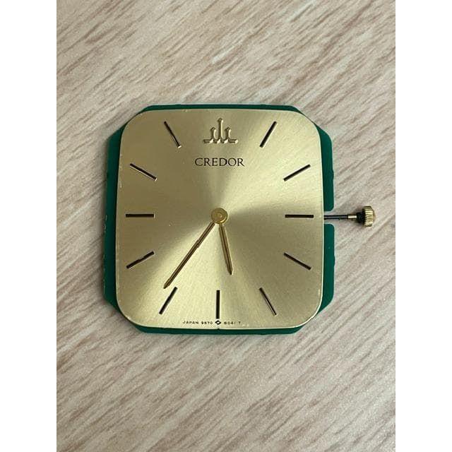 Использованный Рабочий item Seiko Credor 9570-5040 Кварцевый 9570A Механизм Использованный item