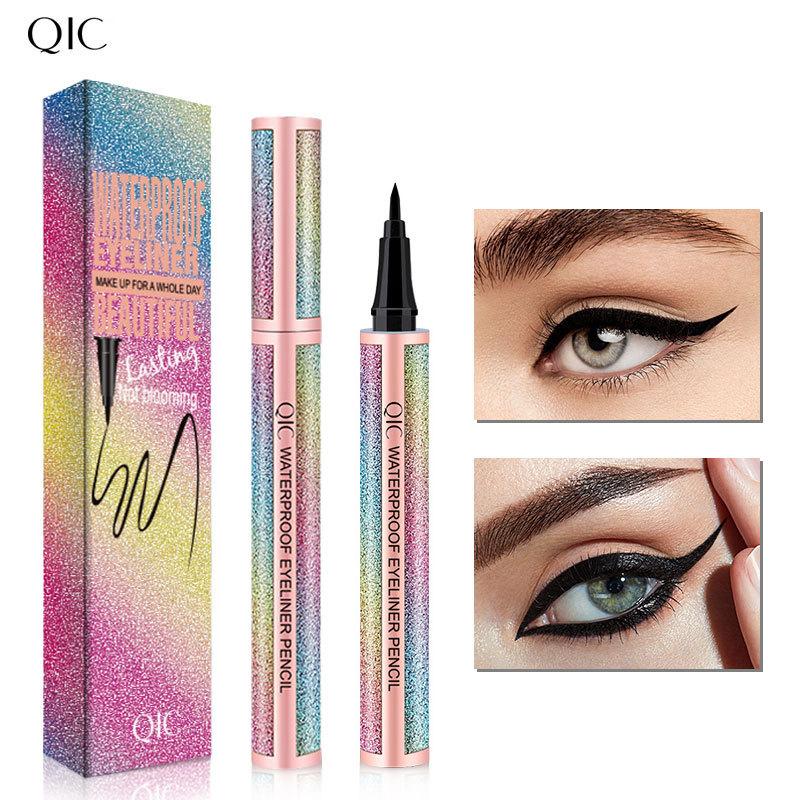 The Same Starry Sky Eyeliner, Waterproof And Sweat-Proof, Cool Black And Non-Smudging Eyeliner Pen. *3pcs