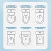 Nonslip Portable Toilet Seat Cover Universal Children Potty Chair Pad Toilet Seat Gasket  Bathroom