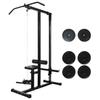 VidaXL Weight Stack Home Gym 40 Kg Fitness Training 275356