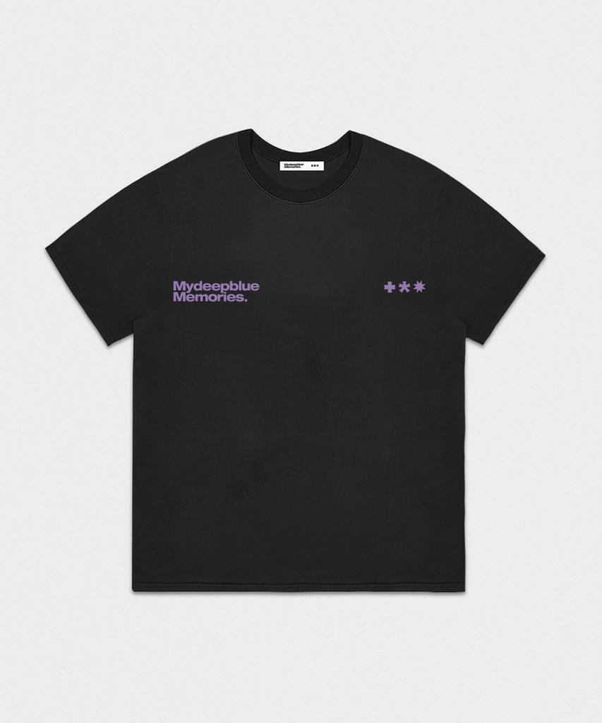 Maidibbeullumemolijeu Mm Symbol Logo T-Shirts (Black / Purple)
