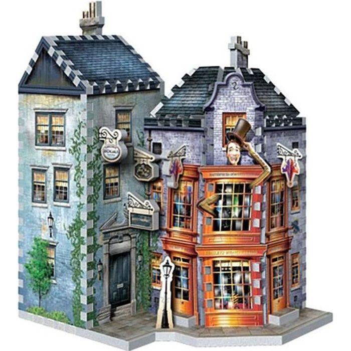 Puzzle 3D Harry Potter Boutiques Weasley - 285 Pcs - Collection Diagon Alley