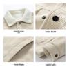 Mao Ren Men's Trendy Winter Corduroy Lamb Fleece Padded Jacket
