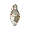 Crăciun Creativ Nou LED Transparent Minge de Crăciun Pom de Crăciun Agățat Minge cu două vârfuri emițătoare de lumină