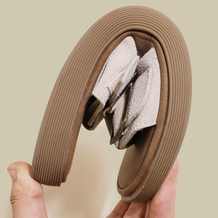 Zhongjia platform Boken shoes women's summer wear half slippers 2025 new beach shoes fishing Boken shoes cool slippers