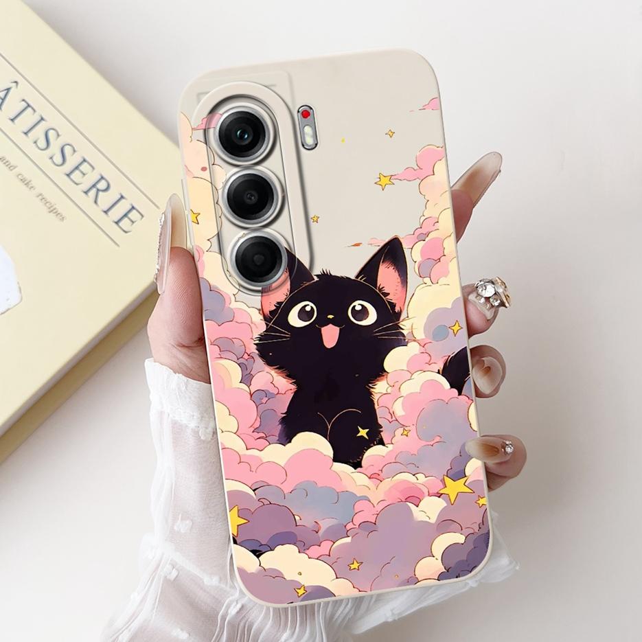 For Tecno Camon 40 Pro 5G Case CM7 Cute Cartoon Cover Soft TPU Phone Case For Tecno Camon40 Camon 40 Pro 4G CM6 Back Cover Coque