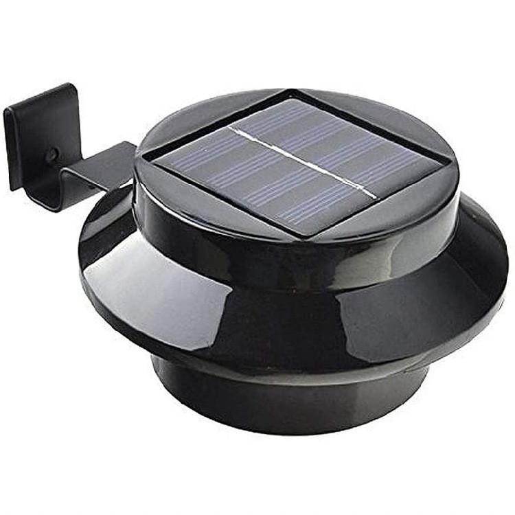 Solar-Außenzaunleuchte mit wasserdichter LED zur Beleuchtung von Gartenwegen